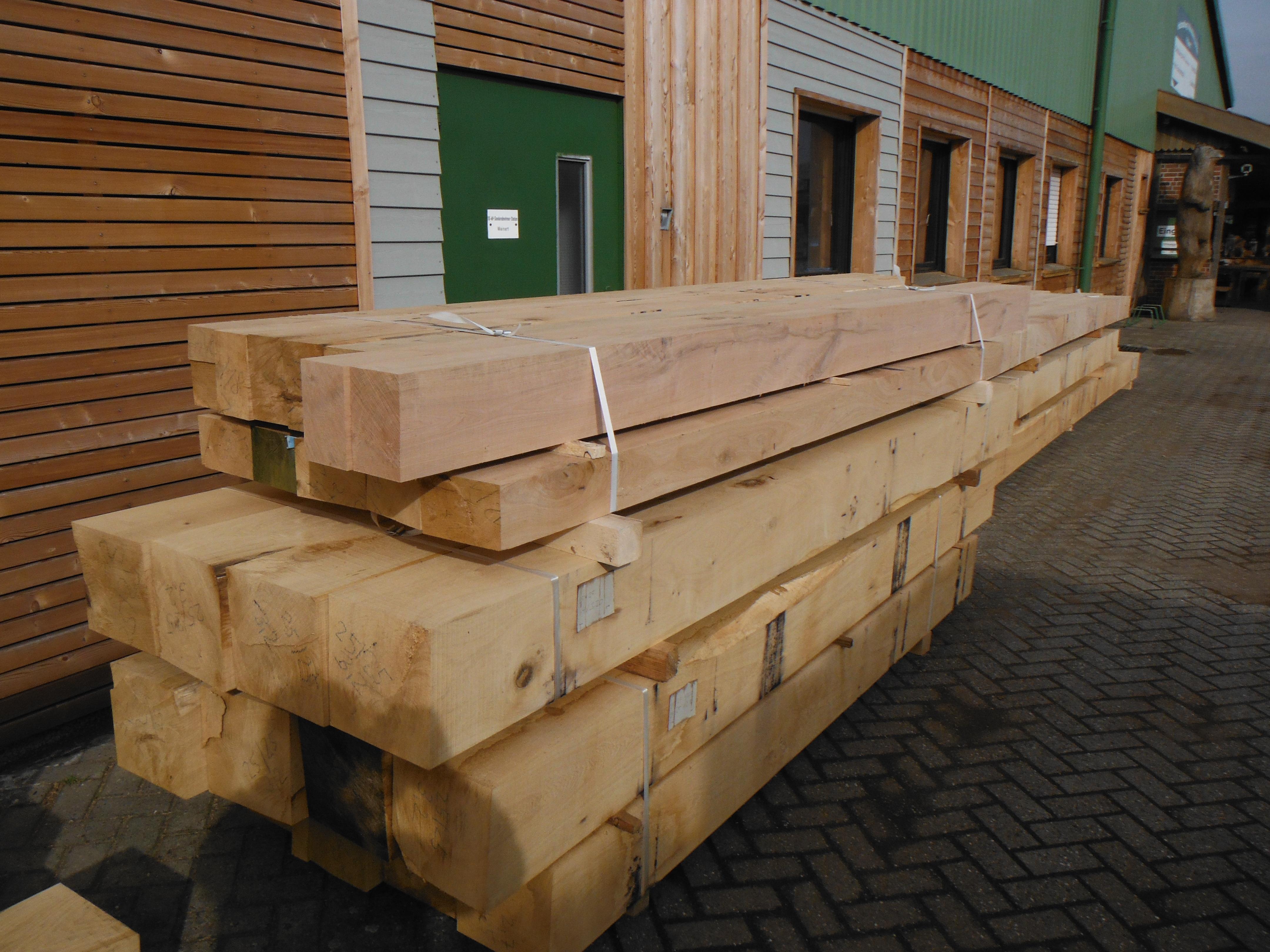 14x20cm 2,00m A-Schnitt Eiche