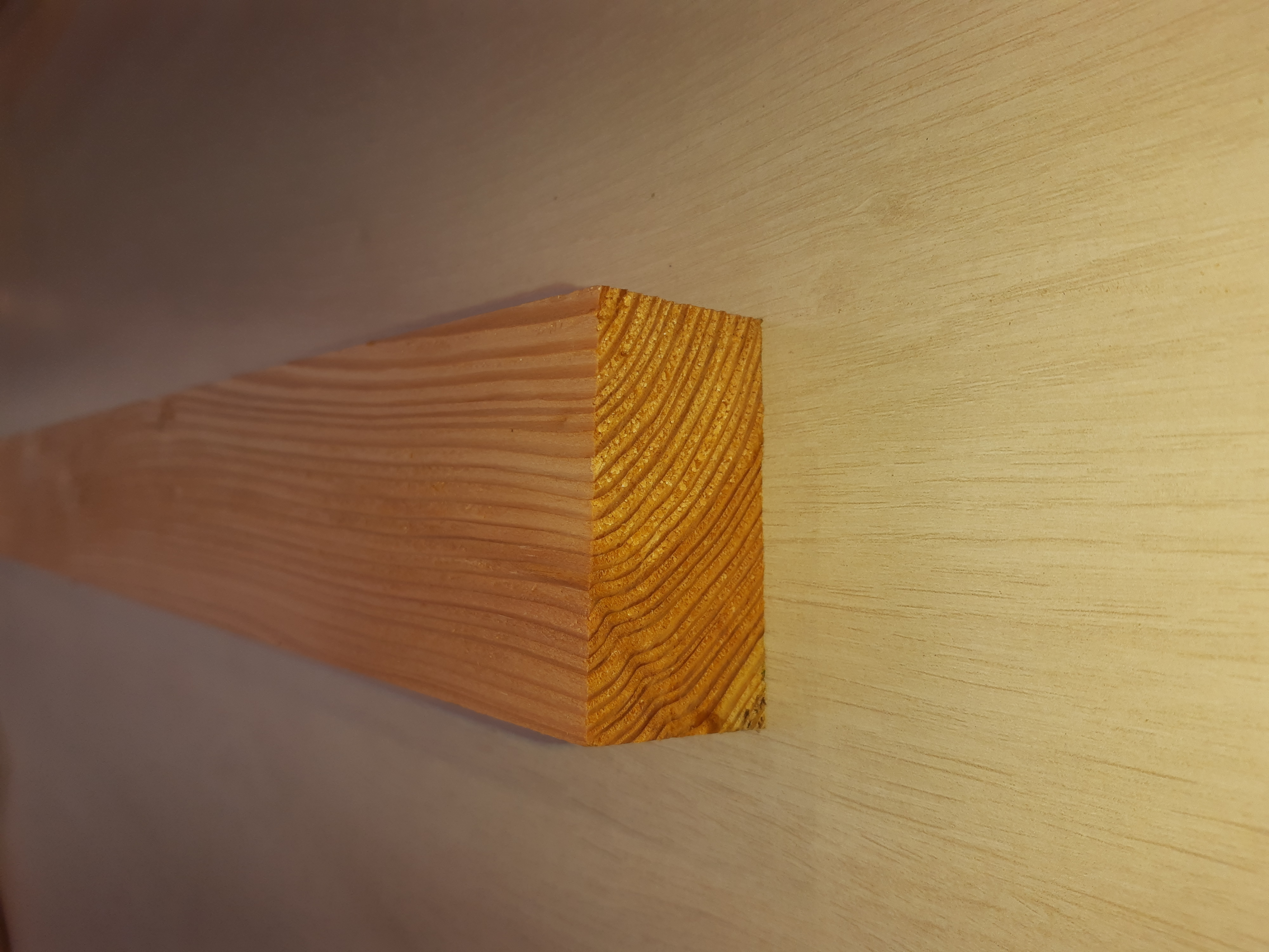 Lärchenbohlen 60x160mm, 3,05m Länge, gehobelt      