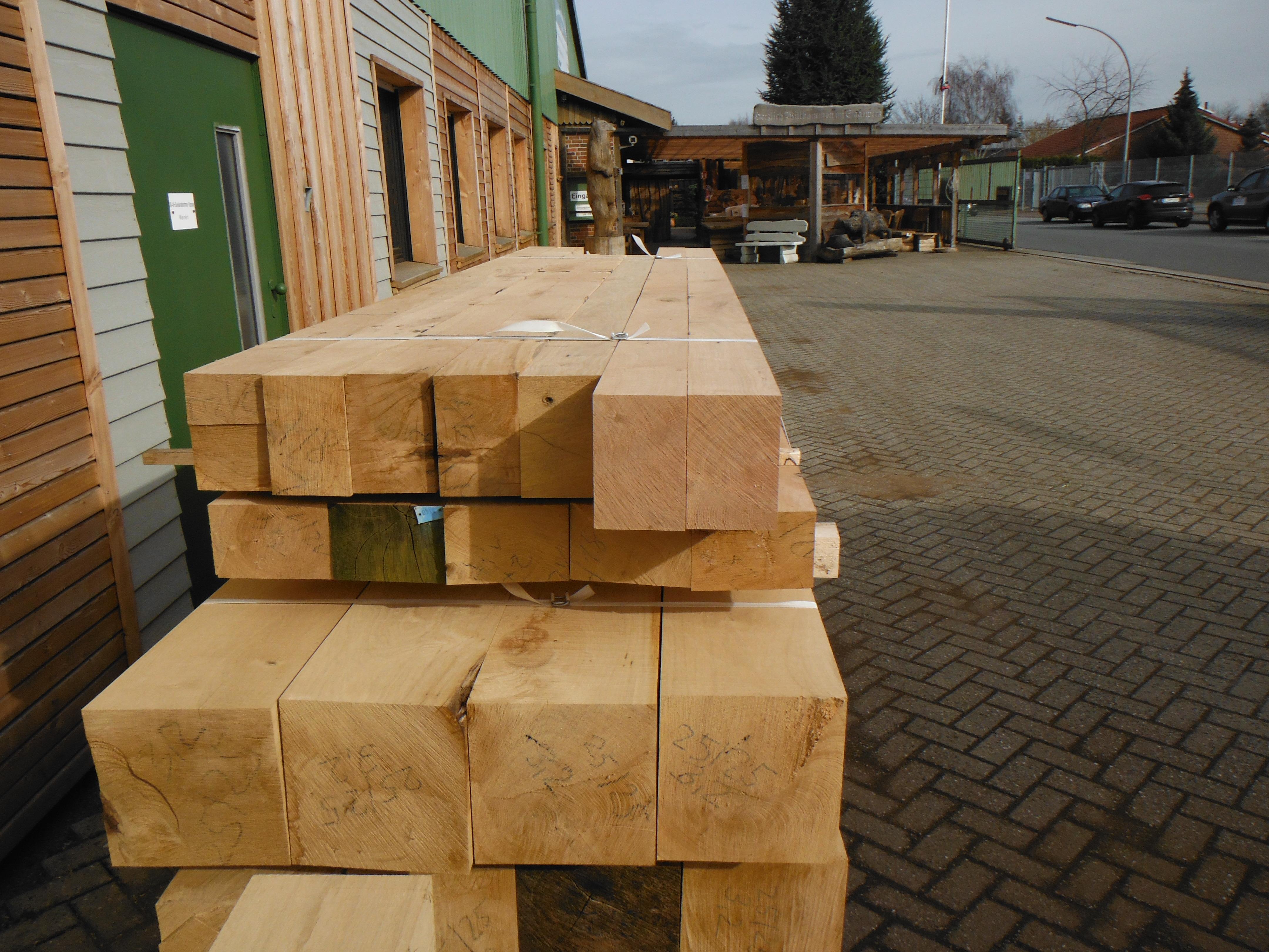 14x16cm 6,75m A-Schnitt Eiche