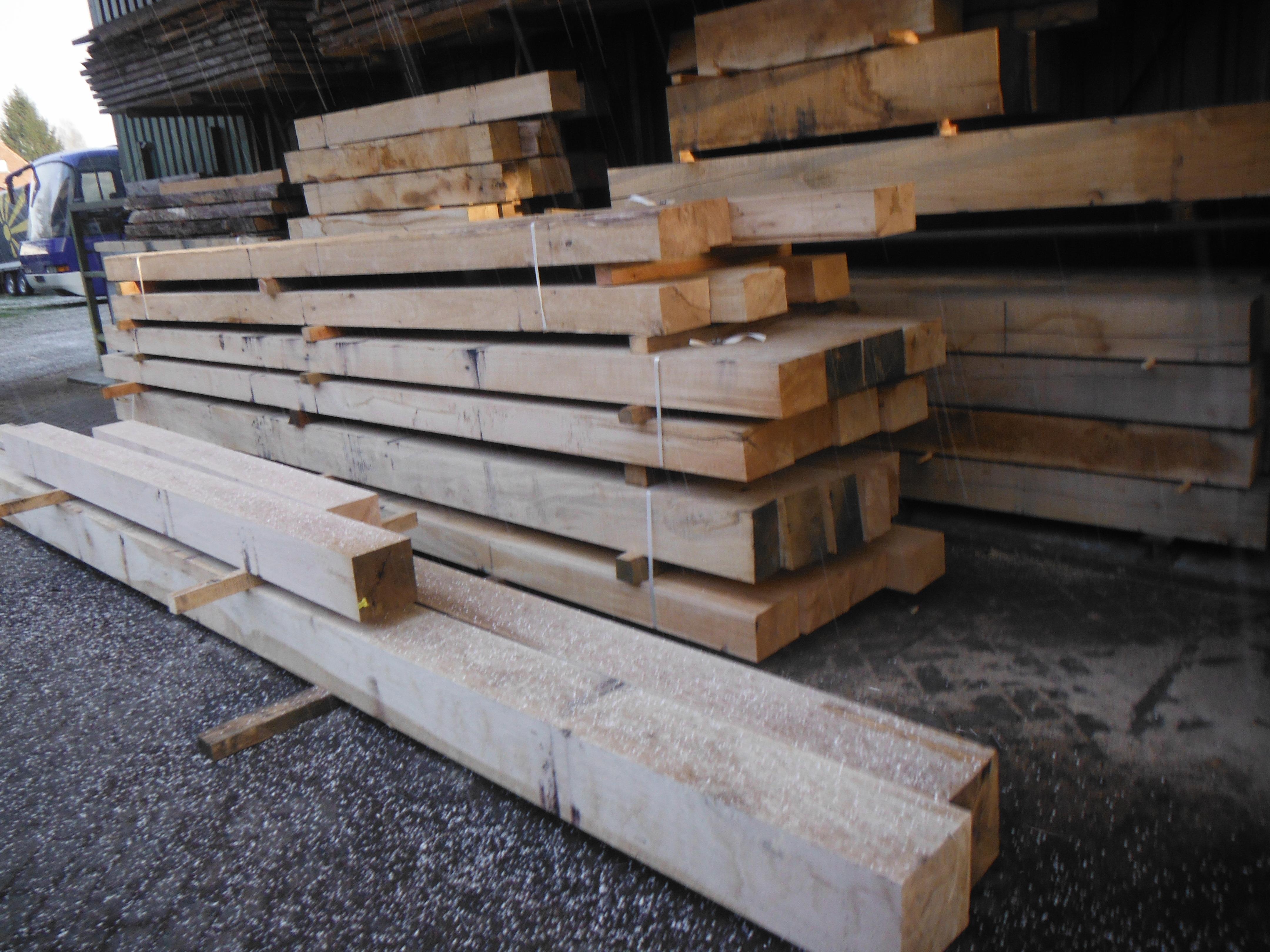 16x28cm 7,75m A-Schnitt Eiche